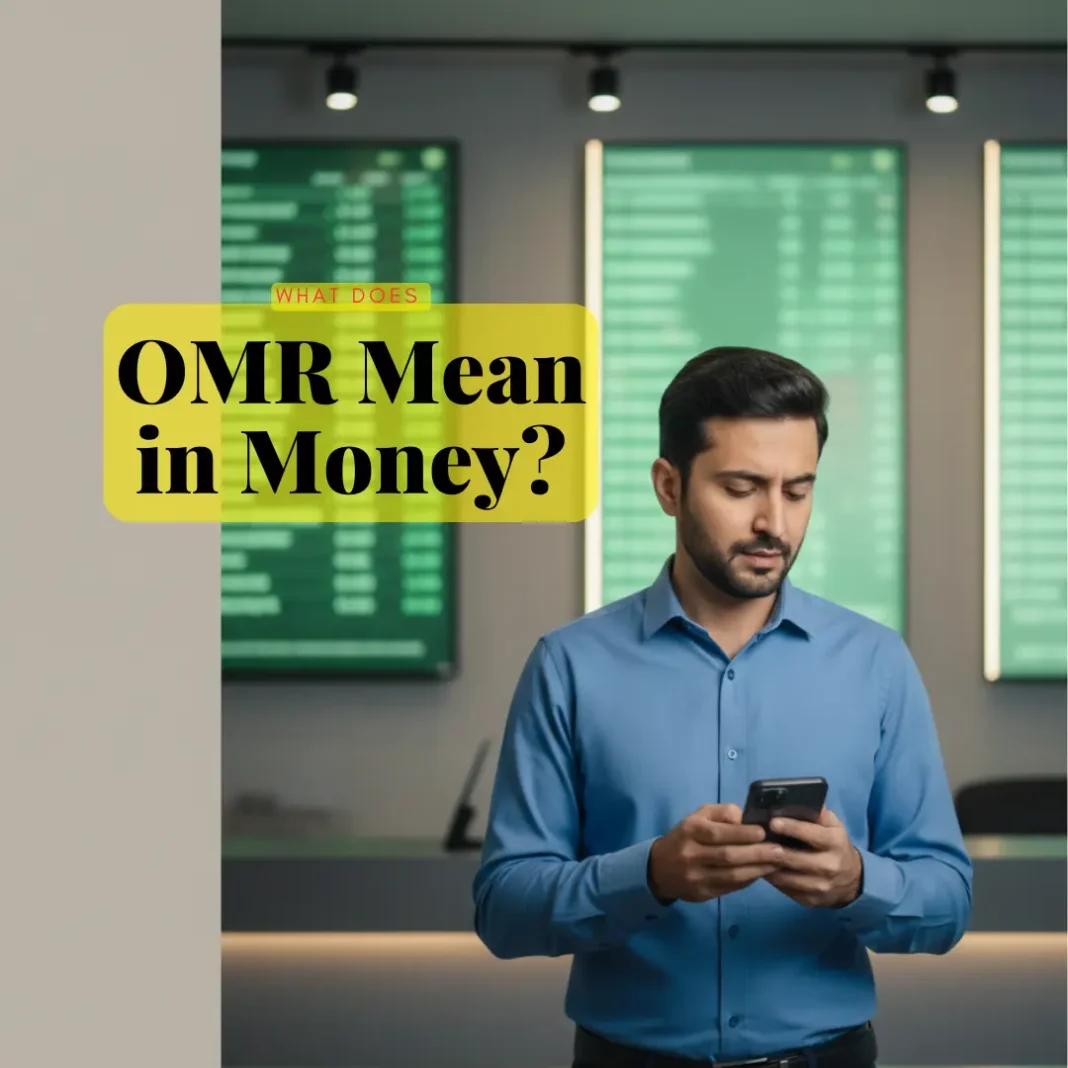 OMR Meaning in Money